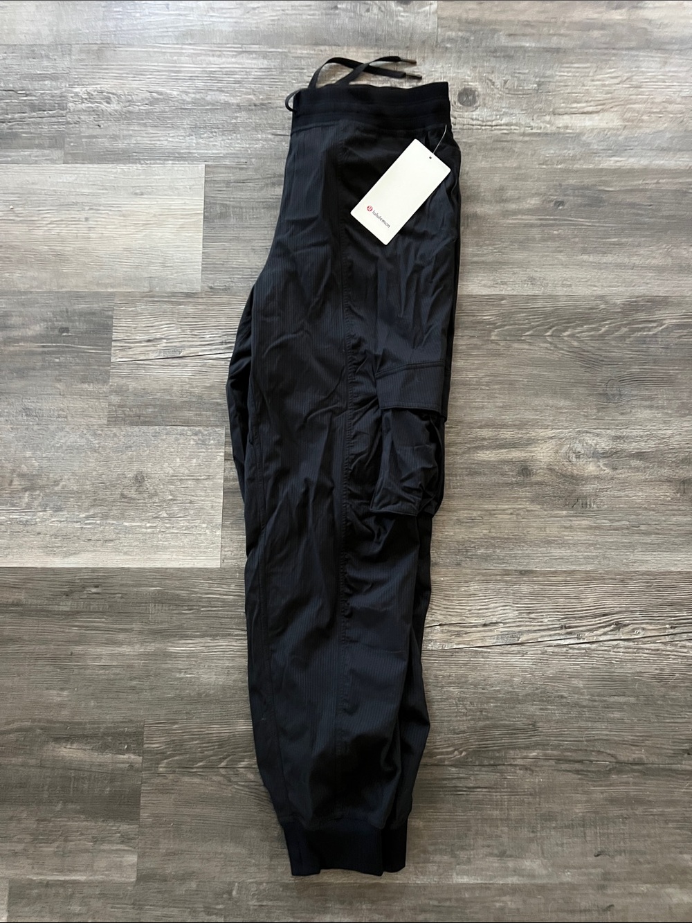 lululemon athletica Men’s Black Cargo Joggers